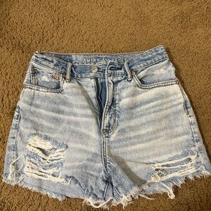 American Eagle Distressed Jean Shorts